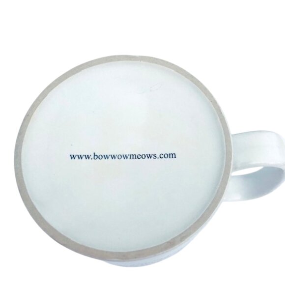 Vintage White Ceramic Rottweiler Mug - Picture 5 of 5